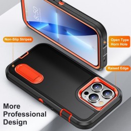 Funda Rugged iPhone 13 Pro 3 en 1
