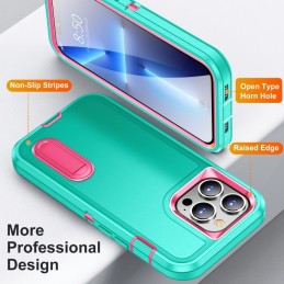 Funda Rugged iPhone 13 Pro 3 en 1