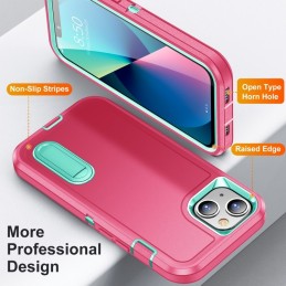 Funda Rugged iPhone 13 mini 3 en 1