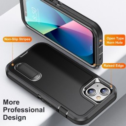 Funda Rugged iPhone 13 mini 3 en 1
