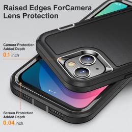 Funda Rugged iPhone 13 mini 3 en 1