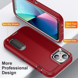 Funda Rugged iPhone 13 mini 3 en 1