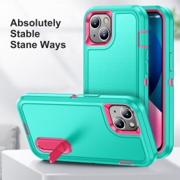 Funda Rugged iPhone 13 con Soporte 3 en 1