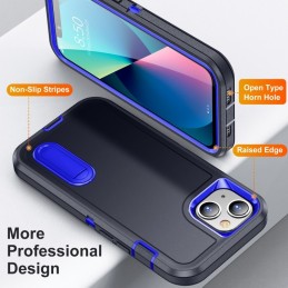 Funda Rugged iPhone 13 con Soporte 3 en 1