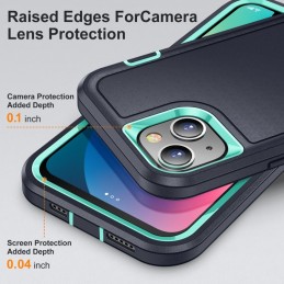 Funda Rugged iPhone 13 con Soporte 3 en 1