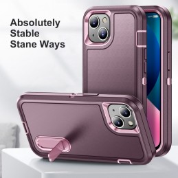 Funda Rugged iPhone 13 con Soporte 3 en 1