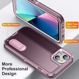 Funda Rugged iPhone 13 con Soporte 3 en 1