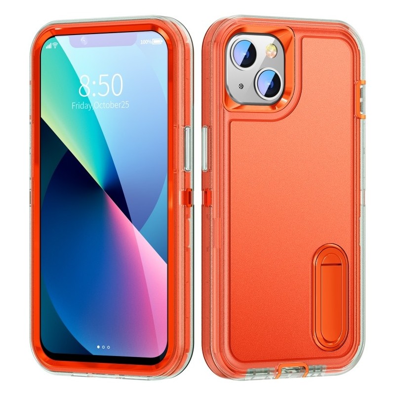 Funda Rugged iPhone 13 con Soporte 3 en 1