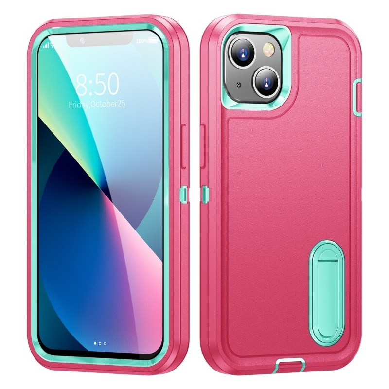 Funda Rugged iPhone 13 con Soporte 3 en 1