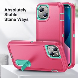 Funda Rugged iPhone 13 con Soporte 3 en 1
