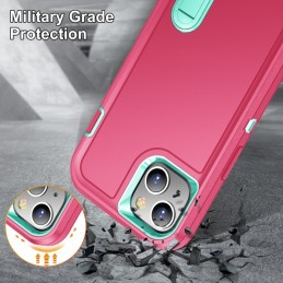 Funda Rugged iPhone 13 con Soporte 3 en 1