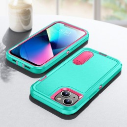 Funda Rugged iPhone 13 con Soporte 3 en 1