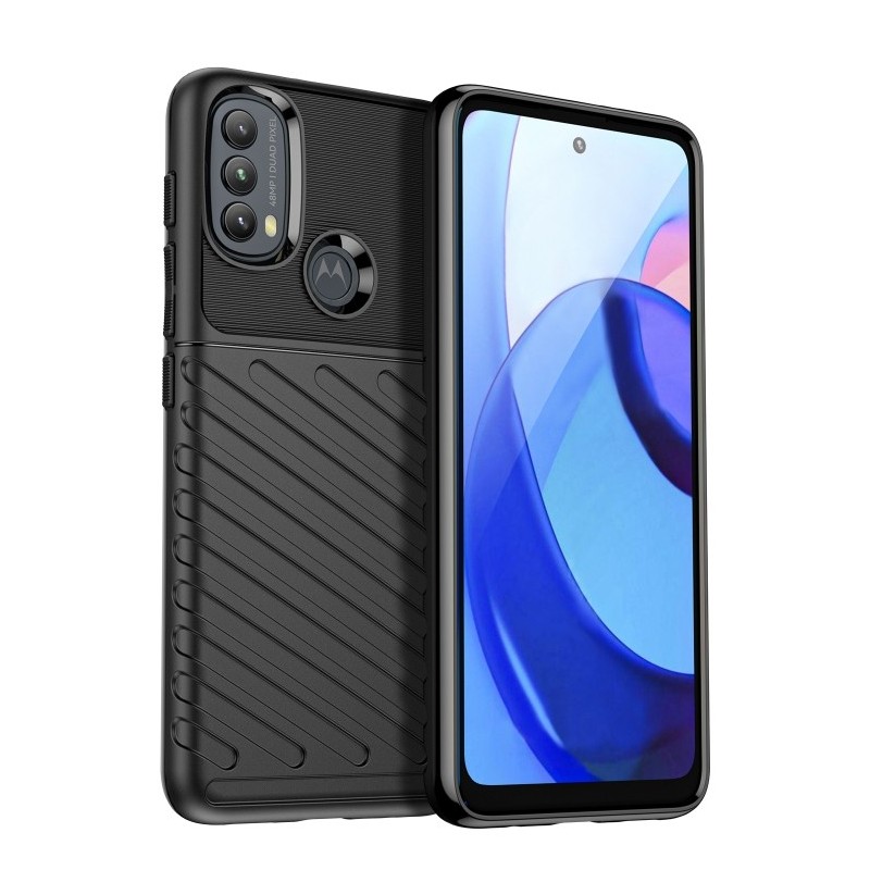 Funda Motorola Moto E20 / E30 / E40 Anti-Huellas Slicona Thunderbolt