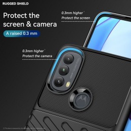 Funda Motorola Moto E20 / E30 / E40 Anti-Huellas Slicona Thunderbolt