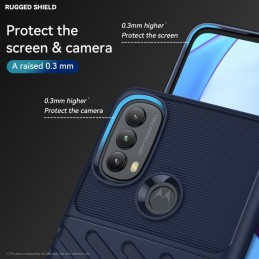 Funda Motorola Moto E20 / E30 / E40 Anti-Huellas Slicona Thunderbolt