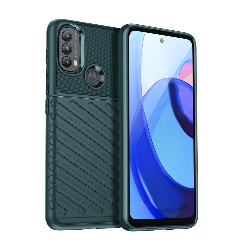 Funda Motorola Moto E20 / E30 / E40 Anti-Huellas Slicona Thunderbolt