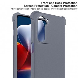 Funda Motorola Moto G200 5G imak Airbag + Protector de Pantalla