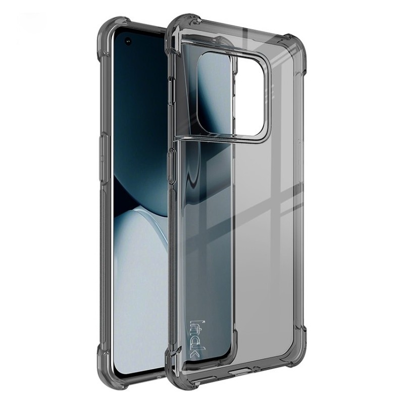 Funda OnePlus 10 Pro Transparente Silicona iMAK Airbag + Protector Pantalla