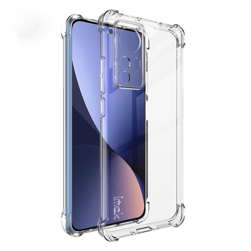Funda Xiaomi Mi 12 Transparente Silicona iMAK Airbag + Protector Pantalla