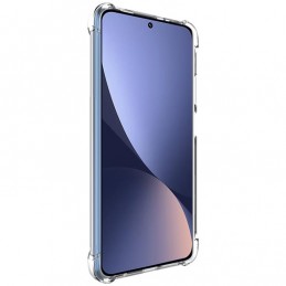 Funda Xiaomi Mi 12 Transparente Silicona iMAK Airbag + Protector Pantalla