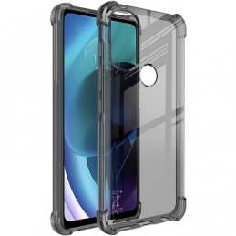 Funda Motorola Moto G71 Transparente Silicona iMAK Airbag + Protector Pantalla