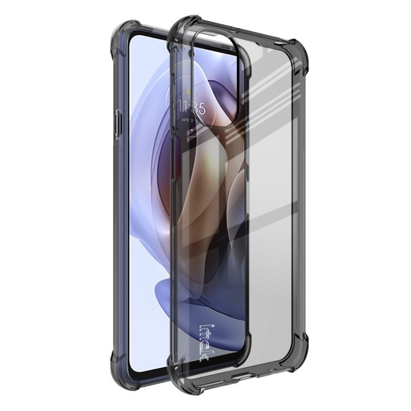 Funda Motorola Moto G31  G41 Transparente Silicona iMAK Airbag + Protector Pantalla