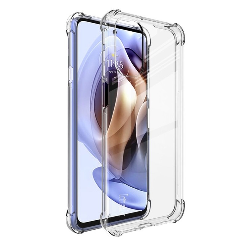 Funda Motorola Moto G31  G41 Transparente Silicona iMAK Airbag + Protector Pantalla