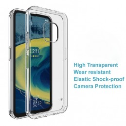 Funda Nokia XR20 Transparente Slicona imak UX-5 Series
