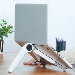 Soporte Pleagable Escritorio Portátil, Tablet ó Smartphone