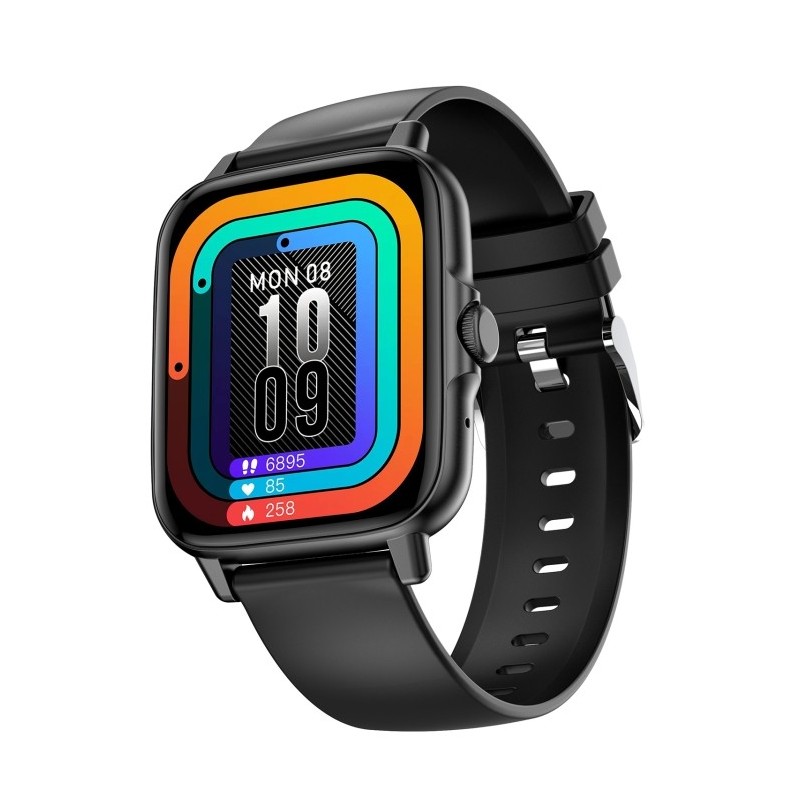 Smartwatch Unisex con Correa de Silicona NFC y Bluetooth