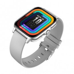 Smartwatch Unisex con Correa de Silicona NFC y Bluetooth