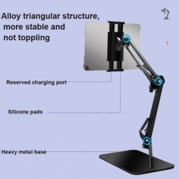 Soporte de Escritorio Videoconferencias para Móviles y Tablets