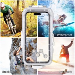 Carcasa Funda Sumergible Acuatica para iPhone 12 Pro Max