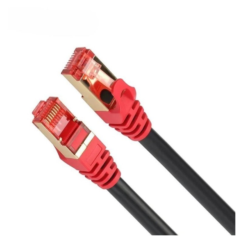 Cable LAN 10 Metros Ethernet RJ45 Oro Alta Velocidad de 10 Gbps