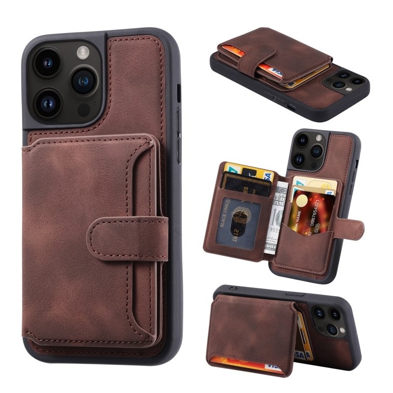 Funda Antirrobo RFiD con Billetera para iPhone 14 Pro Max