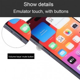 Maqueta con Pantalla Color de iPhone 15 Plus