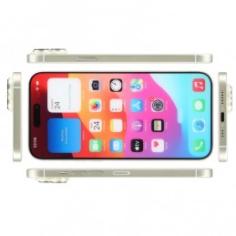 Maqueta con Pantalla Color de iPhone 15 Plus