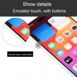Maqueta con Pantalla Color de iPhone 15 Plus