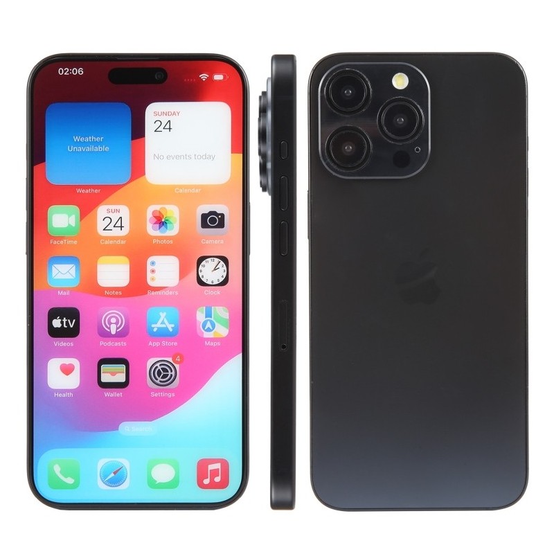 Maqueta con Pantalla Color de iPhone 15 Pro