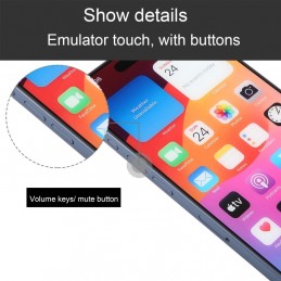 Maqueta con Pantalla Color de iPhone 15 Pro Max