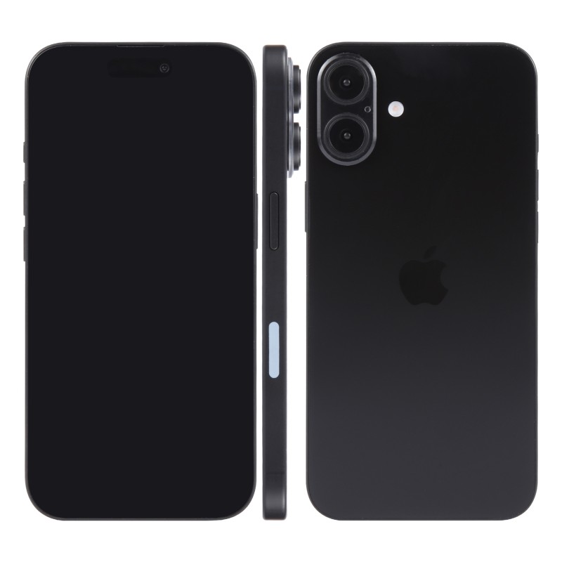 Maqueta con Pantalla Negra para iPhone 16