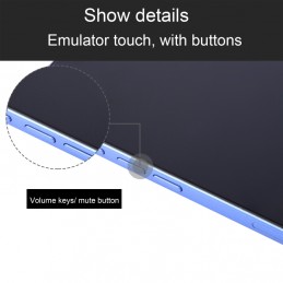 Maqueta con Pantalla Negra para iPhone 16