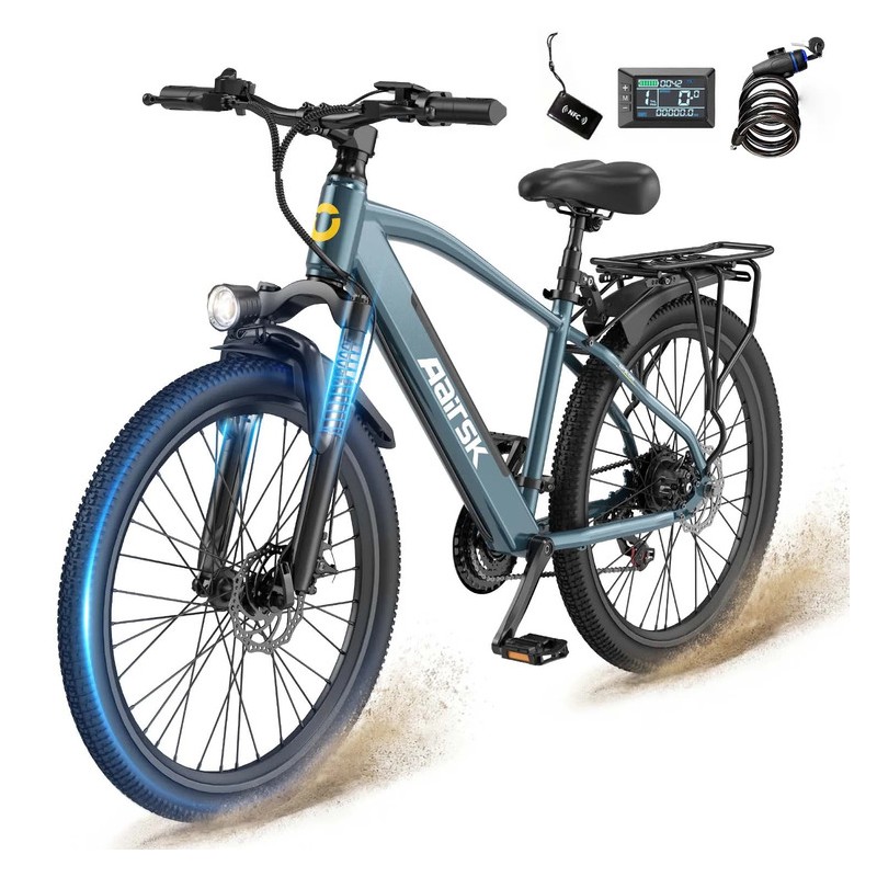 Bicicleta Eléctrica de Montaña para Adultos 26 Pulgadas