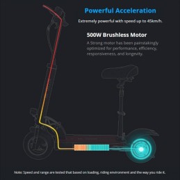 Patinete Eléctrico para Adulto KUGOO KIRIN M4 500W 45km/h