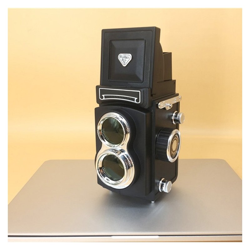 Maqueta de Cámara DSLR Retro de Mano
