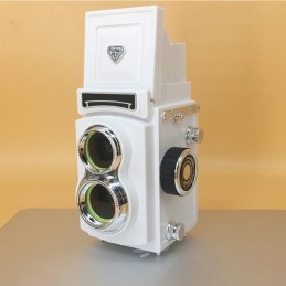 Maqueta de Cámara DSLR Retro de Mano