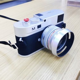 Maqueta de Cámara DSLR Leica M Lente de Capucha