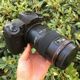 Maqueta de Cámara Foto con Lente EF100 para Canon EOS 80D