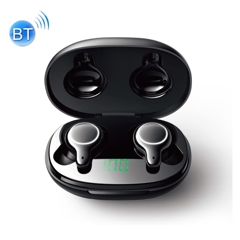 JOYROOM Auriculares Bluetooth Impermeables TWS con Caja de Carga y Pantalla LED