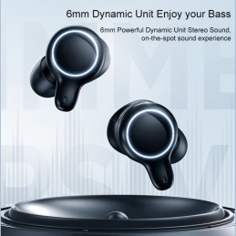 JOYROOM Auriculares Bluetooth Impermeables TWS con Caja de Carga y Pantalla LED
